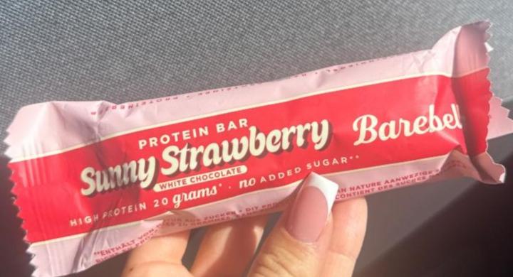 Fotografie - Sunny Strawberry Protein Bar Barebells