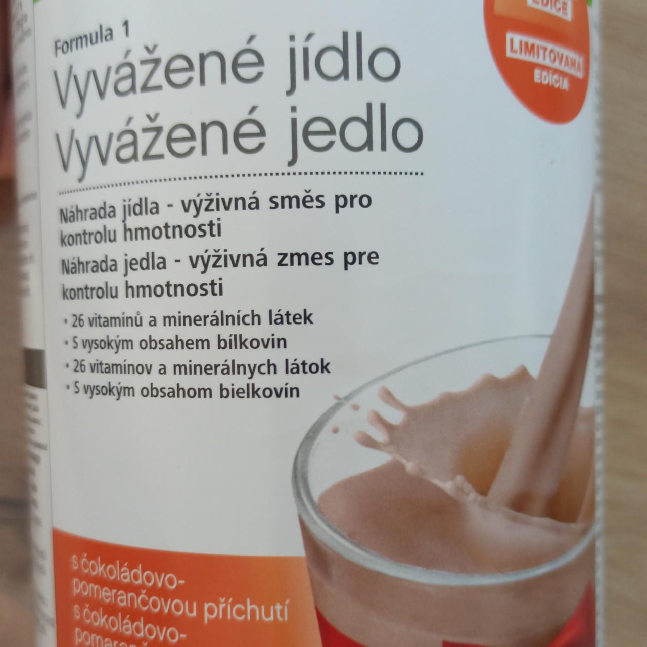 Fotografie - Vyvážené jedlo s čokoládovo-pomarančovou príchuťou Herbalife Nutrition