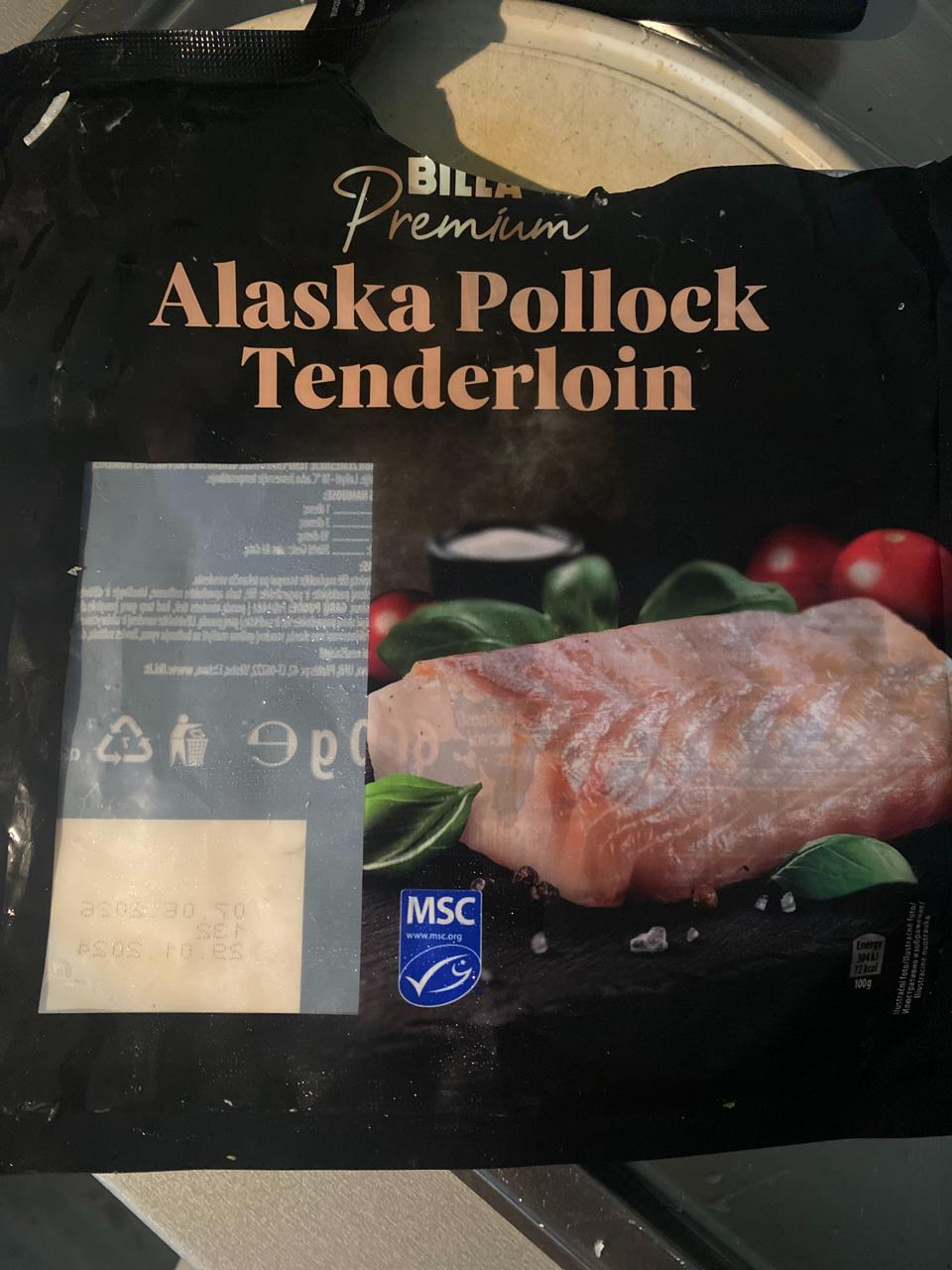 Fotografie - Alaska pollock tenderloin Billa Premium