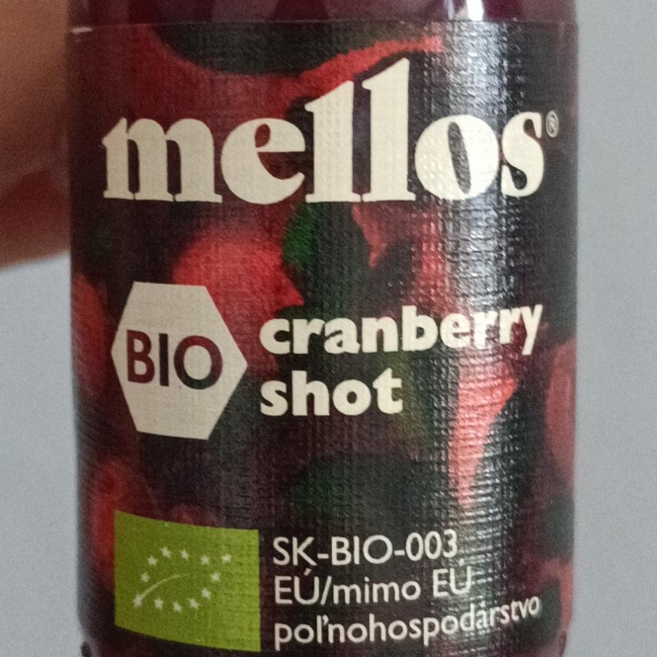 Fotografie - Bio cranberry shot Mellos