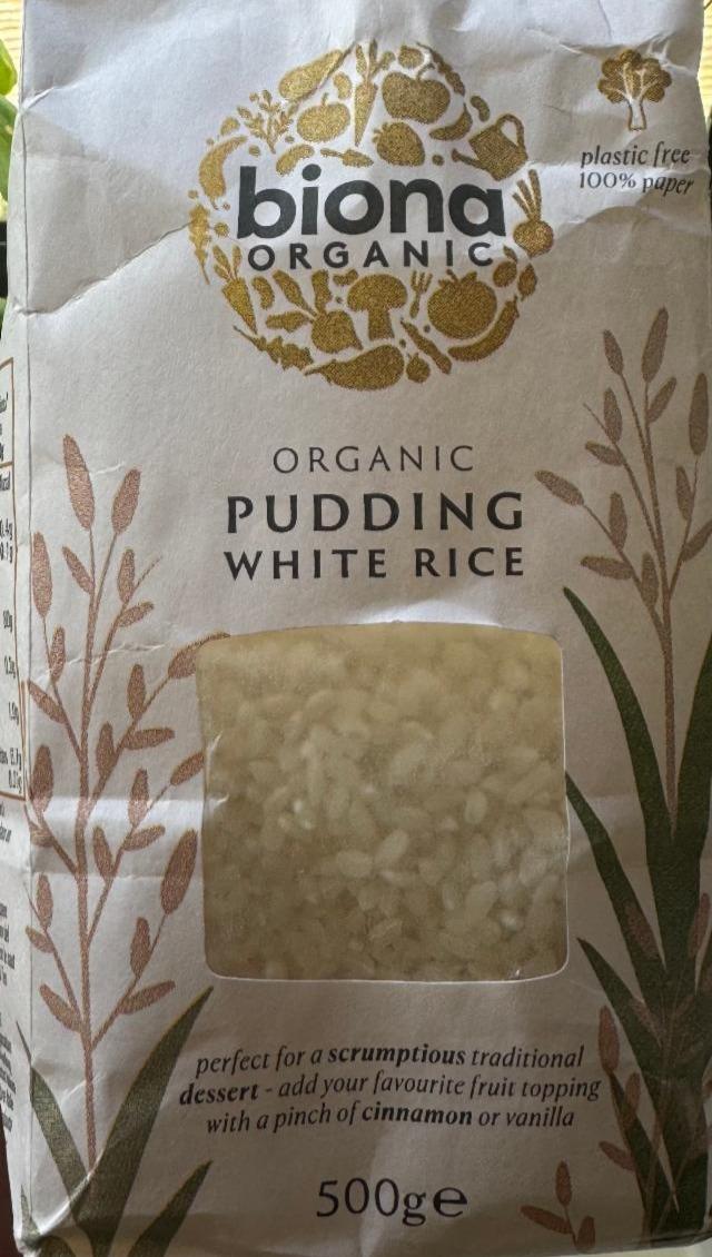 Fotografie - Organic Pudding White Rice biona