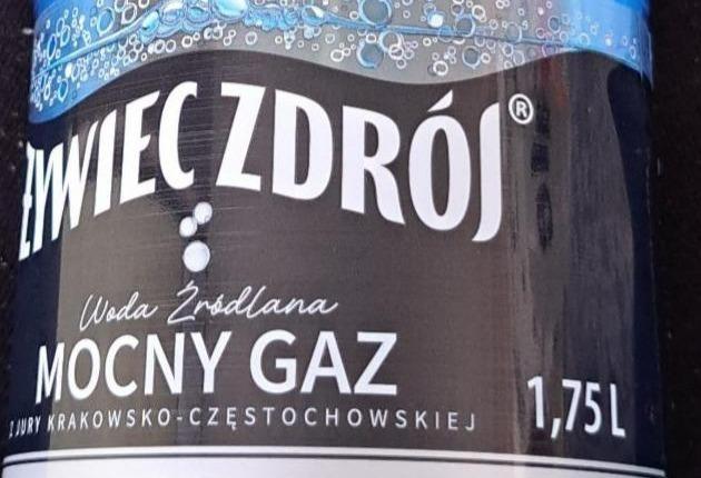 Fotografie - Woda źródlana Mocny Gaz Żywiec Zdrój