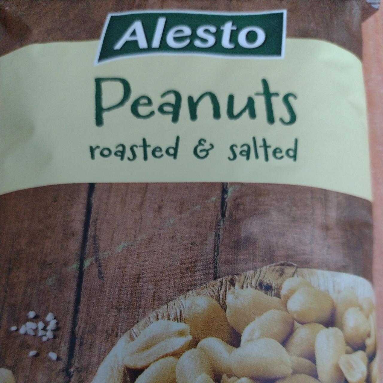 Fotografie - Peanuts roasted & salted Alesto