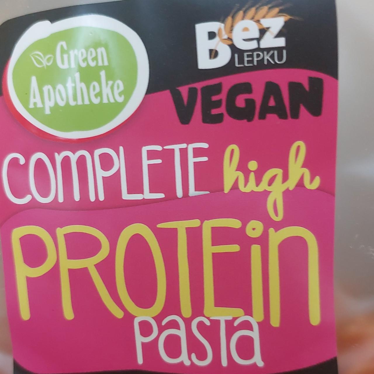 Fotografie - Complete high protein pasta vegan Green Apotheke