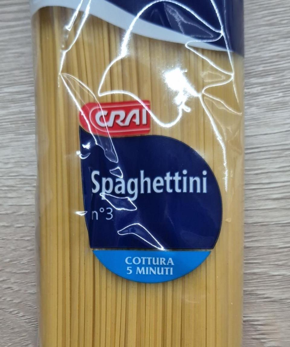 Fotografie - Spaghettini Crai