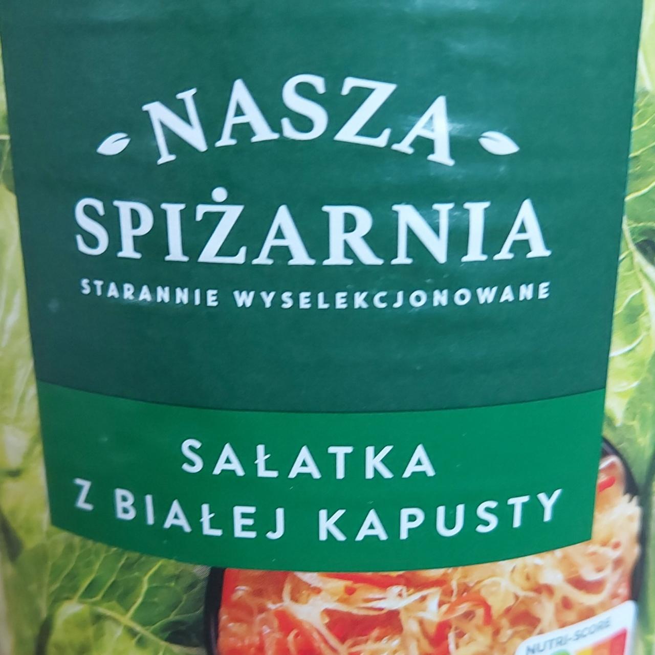 Fotografie - Salatka z bialej kapusty Nasza Spiżarnia