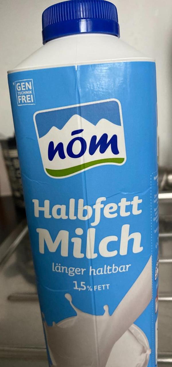 Fotografie - Nom Halbfett Milch 1,5%