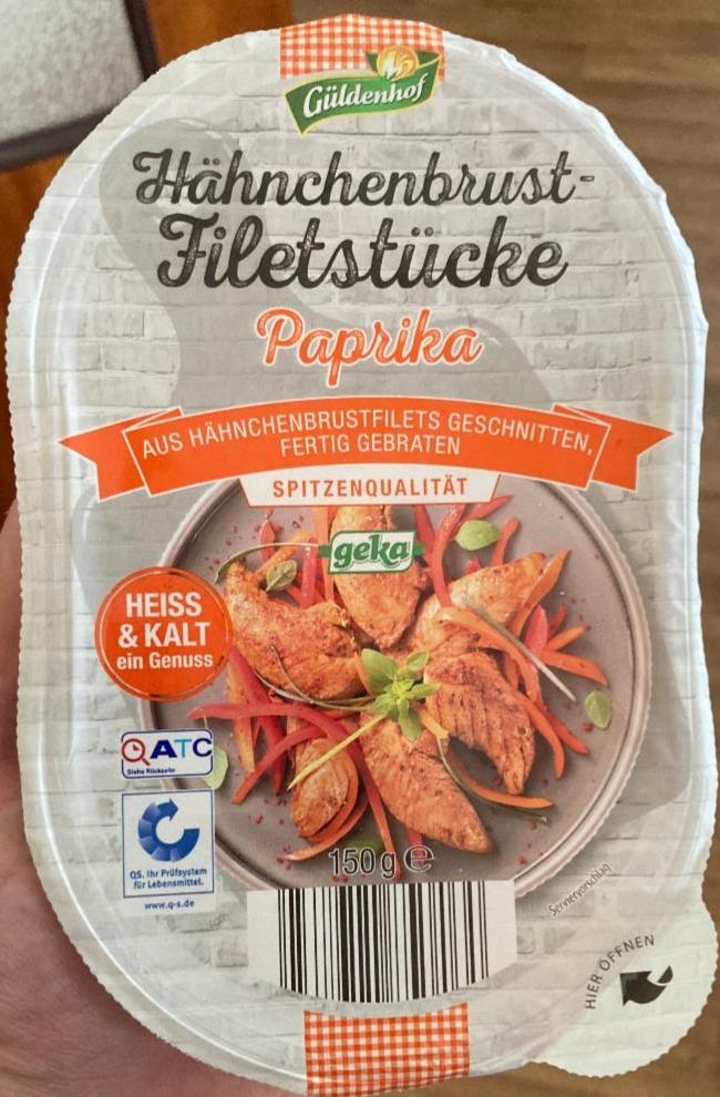 Fotografie - Hähnchenbrust-Filetstücke Paprika Güldenhof