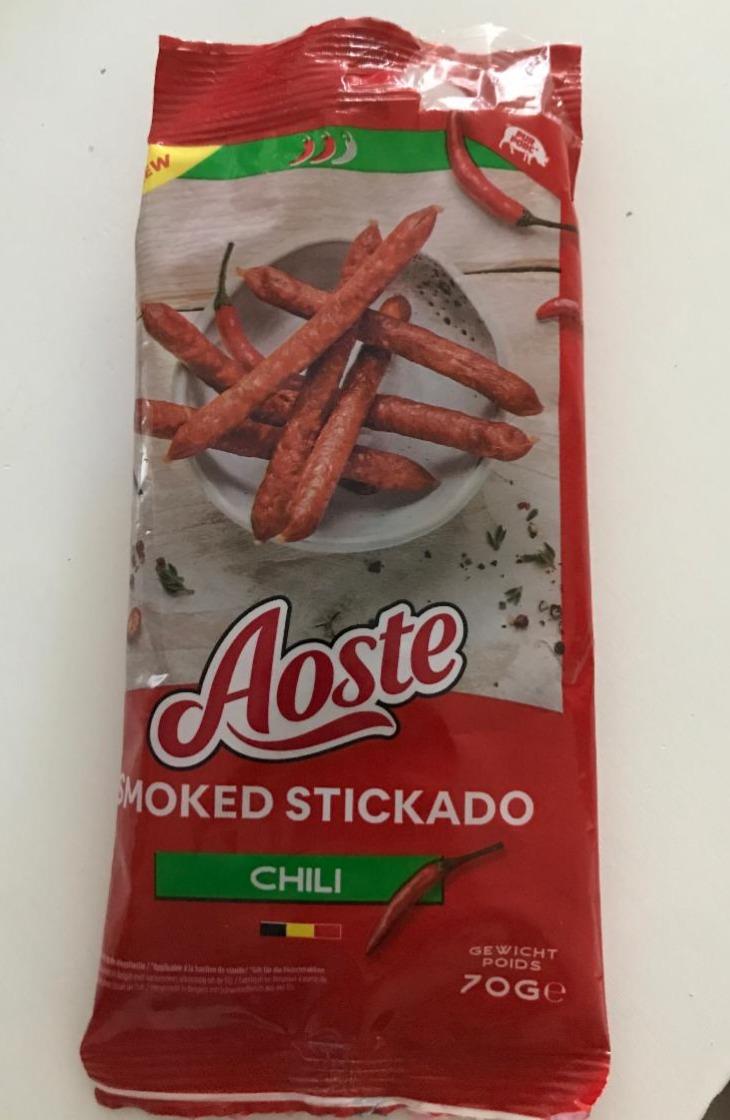 Fotografie - Smoked Stickado Chili Aoste