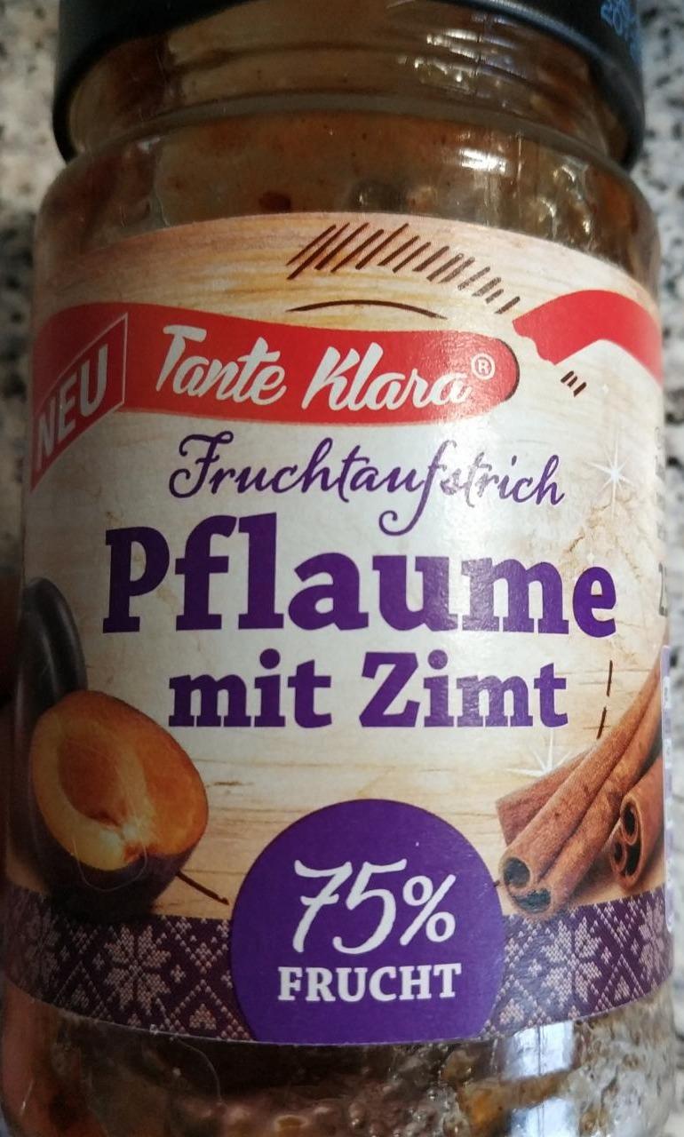 Fotografie - Pflaume mit Zimt Fruchtaufstrich 75% Frucht Tante Klara