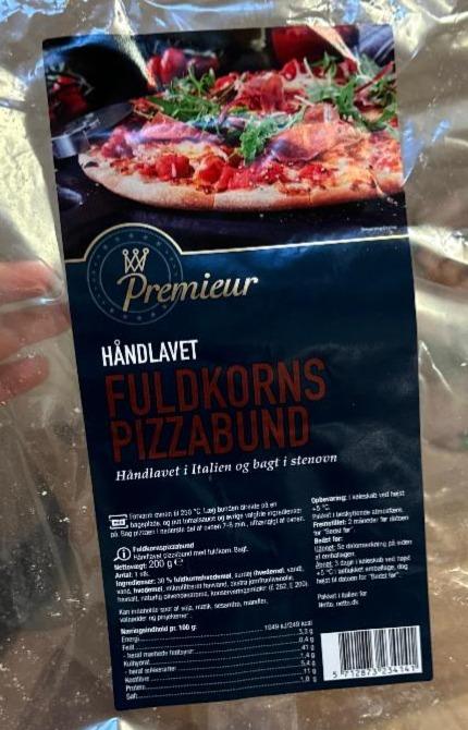 Fotografie - Fuldkorns Pizzabund Premieur