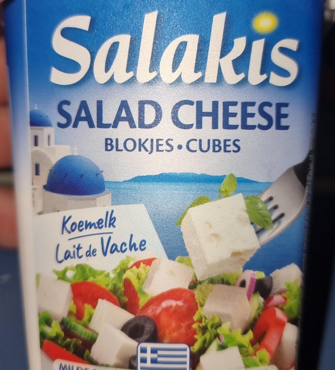 Fotografie - Salad Cheese Cubes Salakis