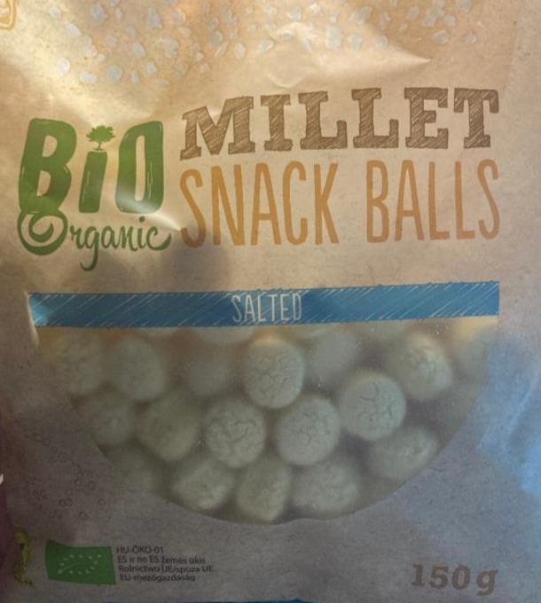 Fotografie - Millet snack balls salted Bio Organic