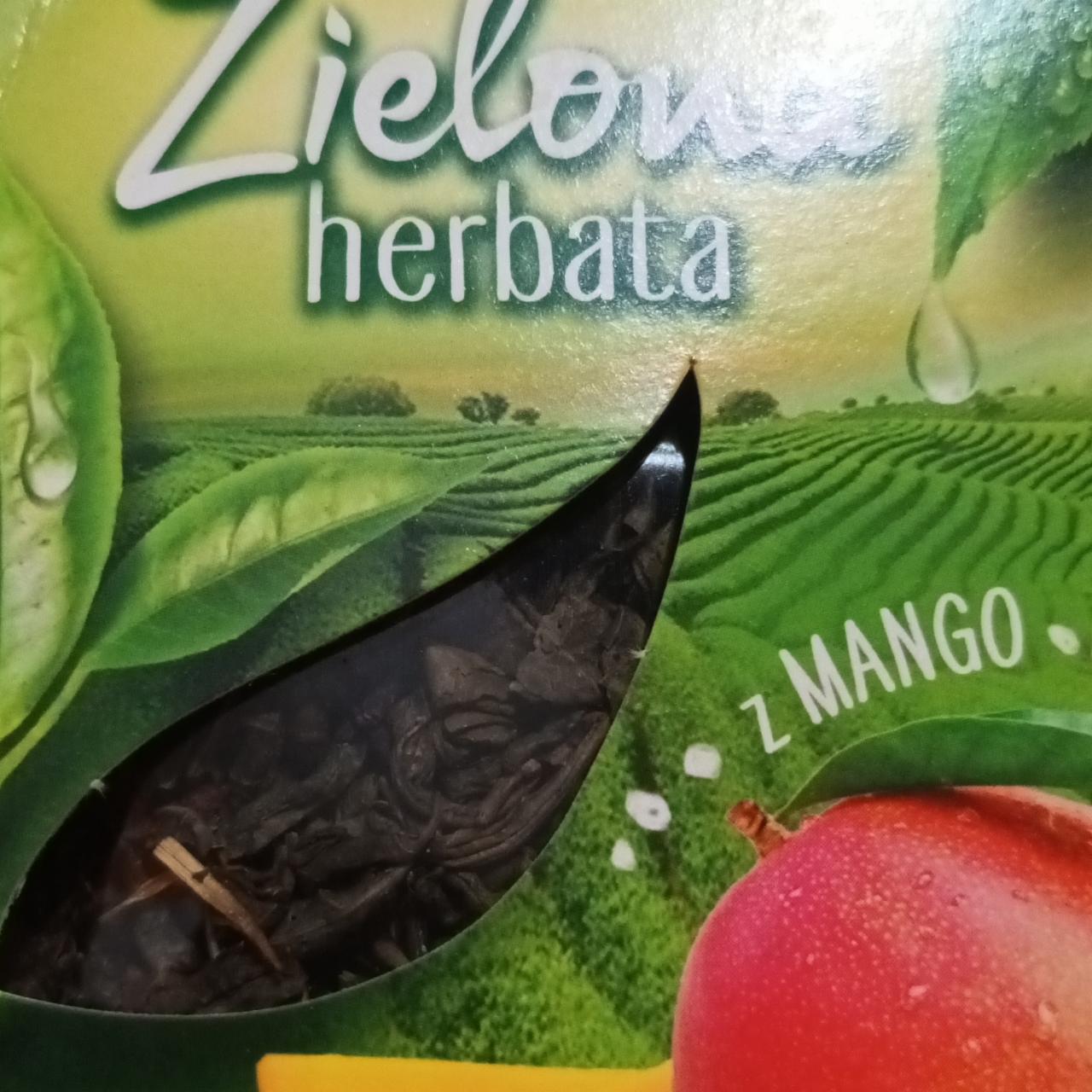 Fotografie - Zielona herbata z Mango Big Active