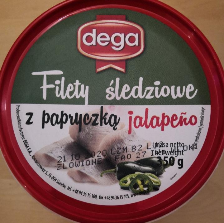 Fotografie - Filety sledziowe z papryczka jalapeňo