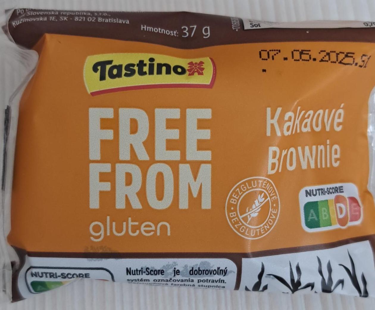 Fotografie - Kakaové Brownie Free From gluten Tastino