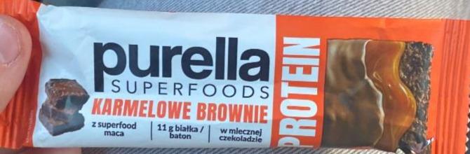 Fotografie - Karmelowe Brownie Purella Superfoods