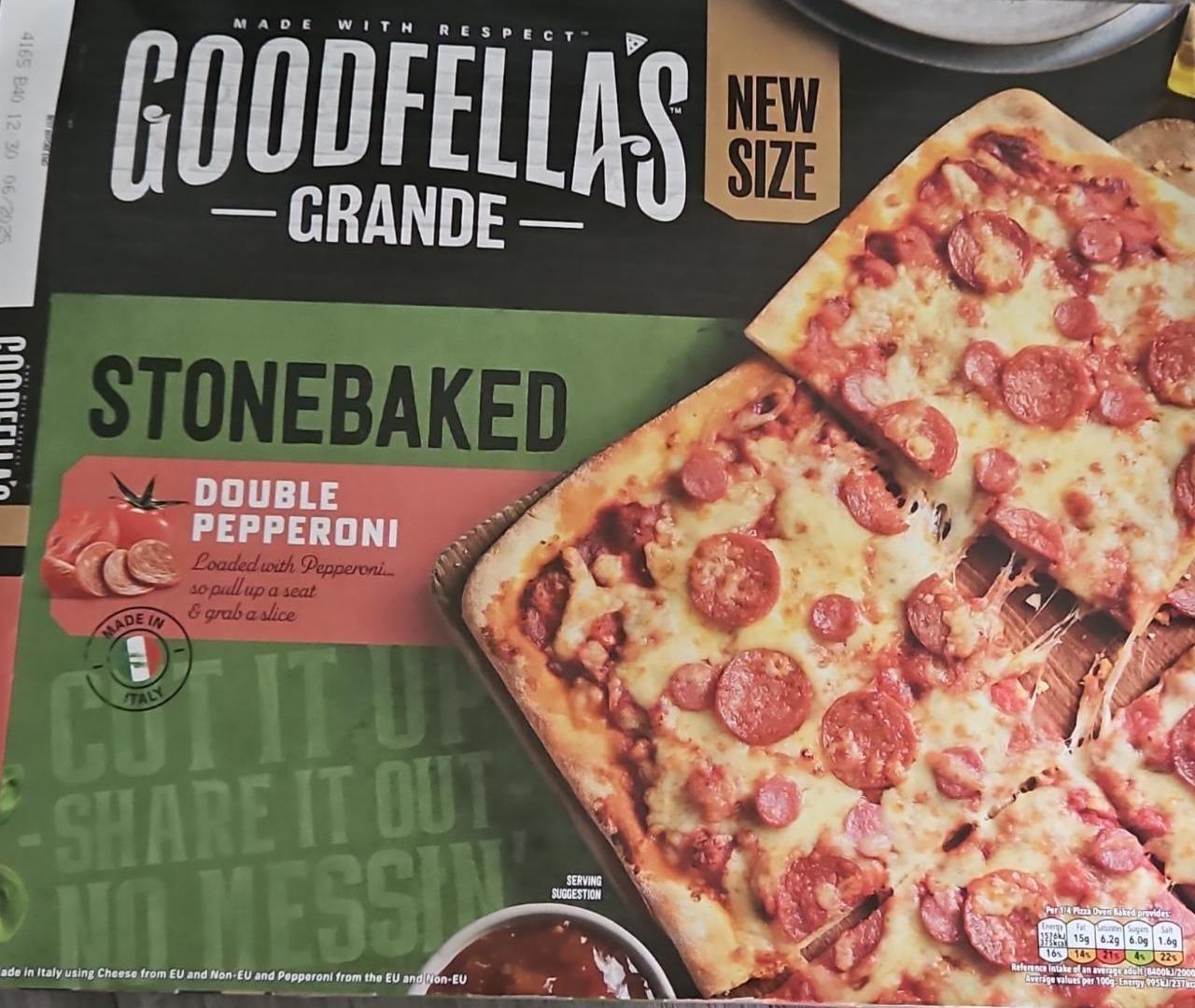 Fotografie - Stonebaked Double Pepperoni Goodfella's Grande