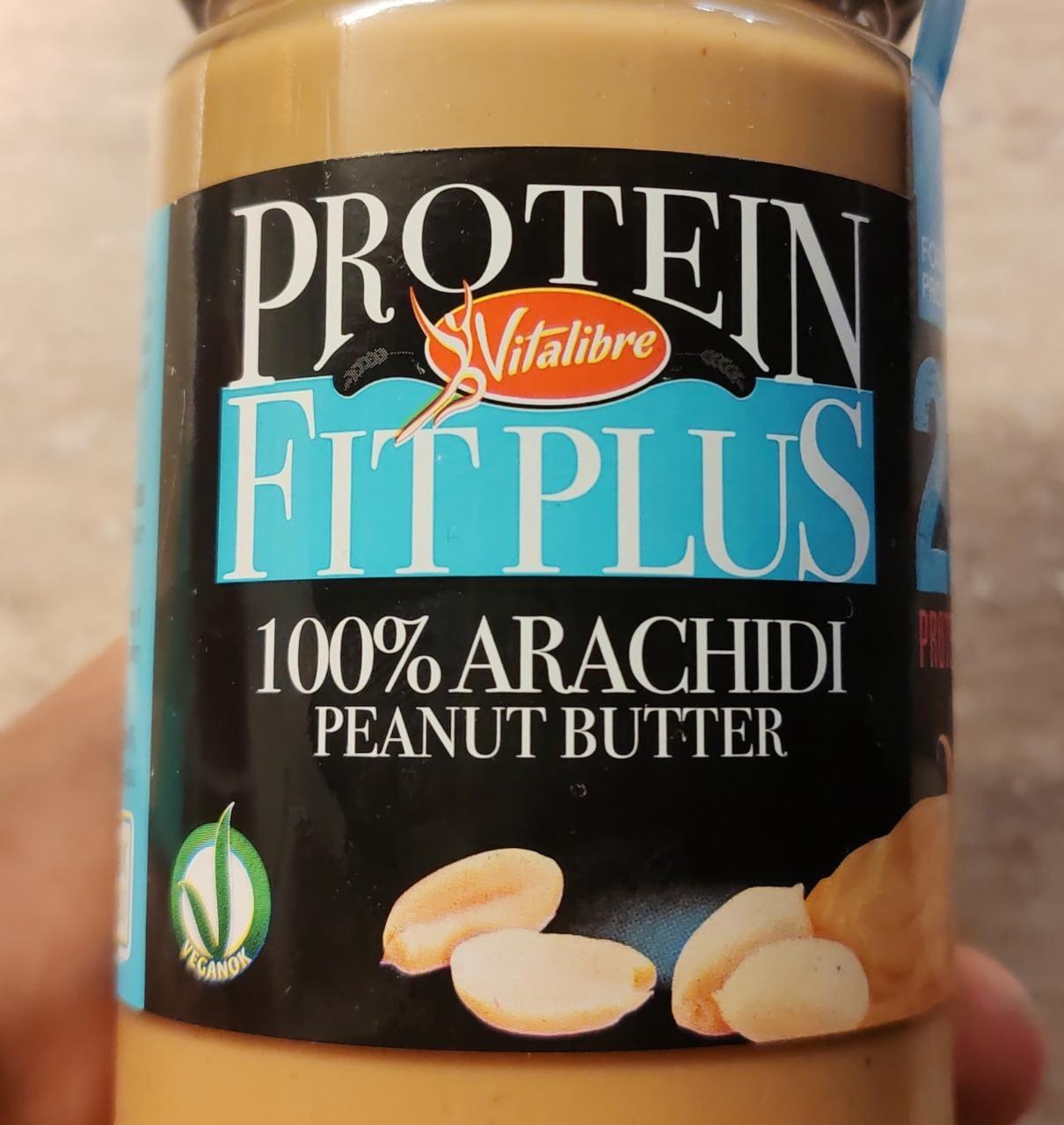 Fotografie - Protein Fit Plus 100% Peanut Butter Vitalibre