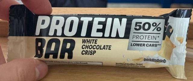 Fotografie - Protein bar white chocolate crisp IronMaxx