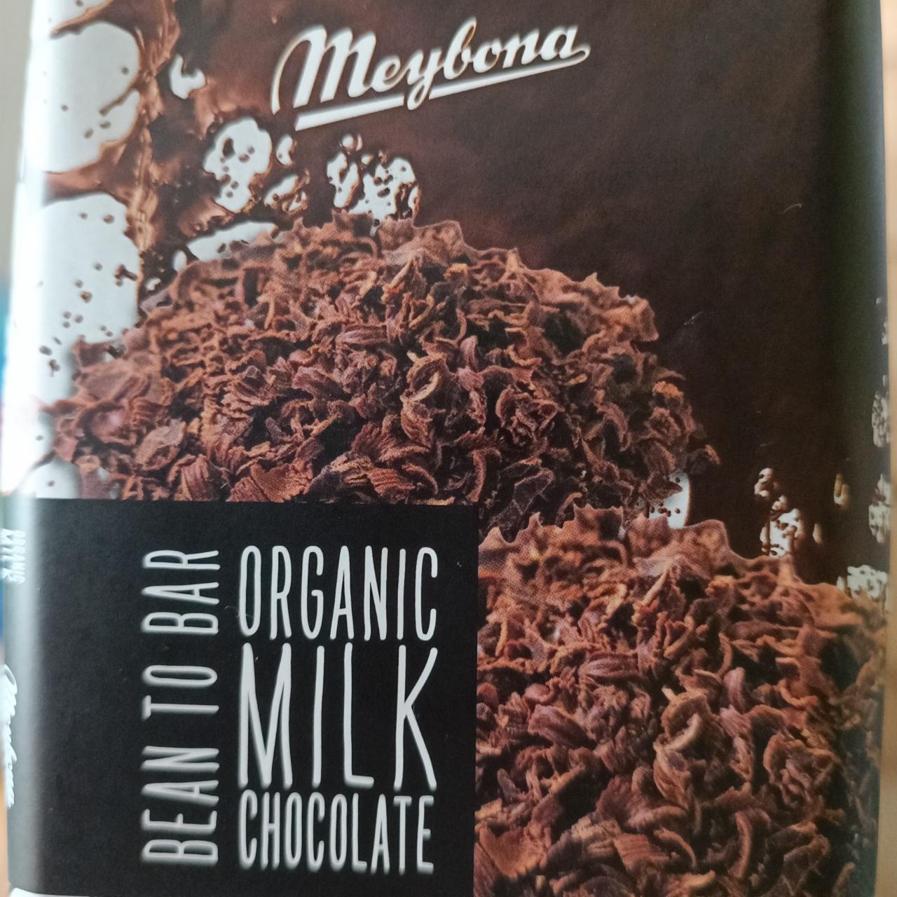 Fotografie - Organic milk chocolate Meybona