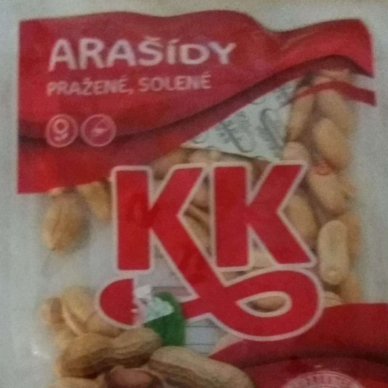 Fotografie - Arašídy pražené solené KK