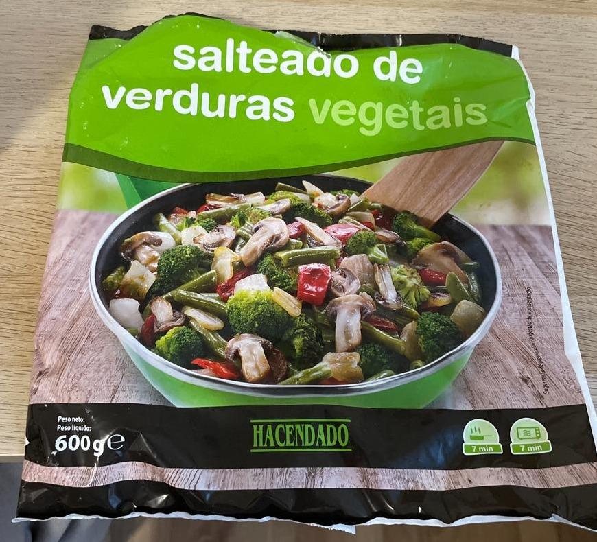 Fotografie - Salteado de verduras vegetais Hacendado