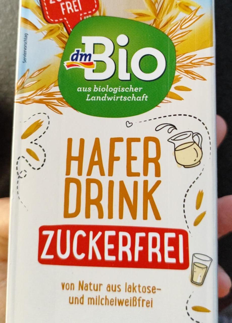 Fotografie - Hafer drink zuckerfrei dmBio