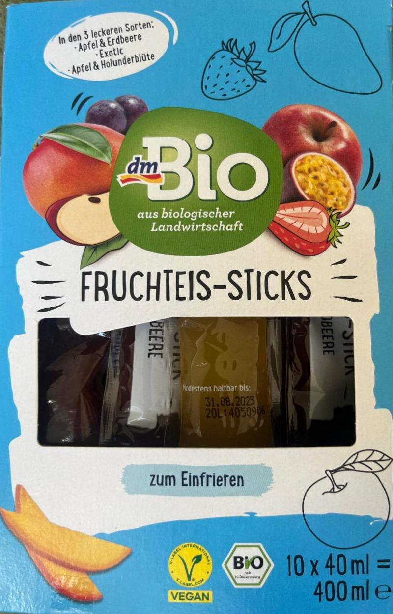 Fotografie - Fruchteis-Sticks dmBio