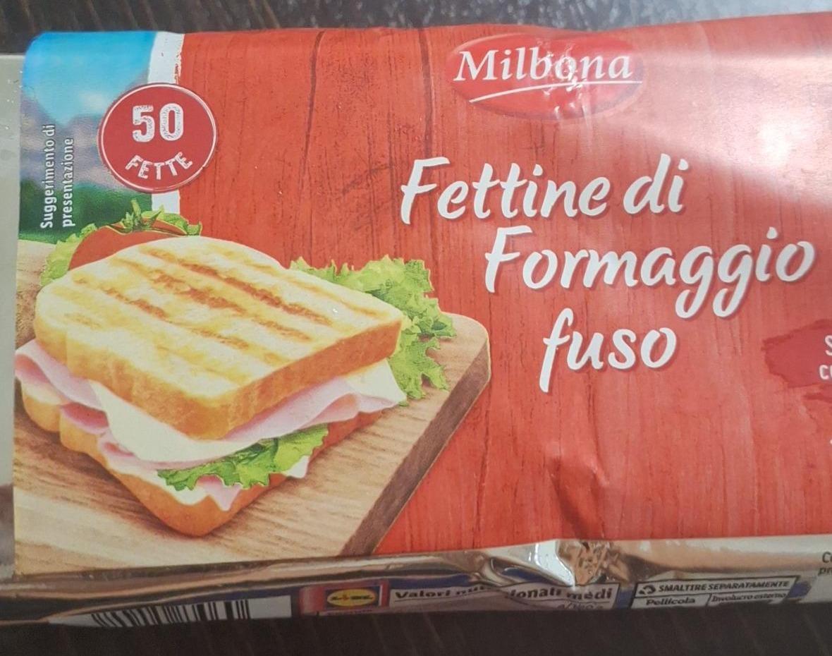 Fotografie - Fettine di Formaggio fuso Milbona