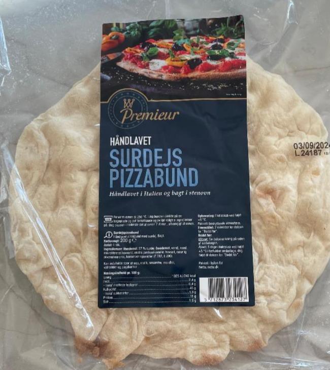 Fotografie - Kváskové chladené pizza cesto Premieur