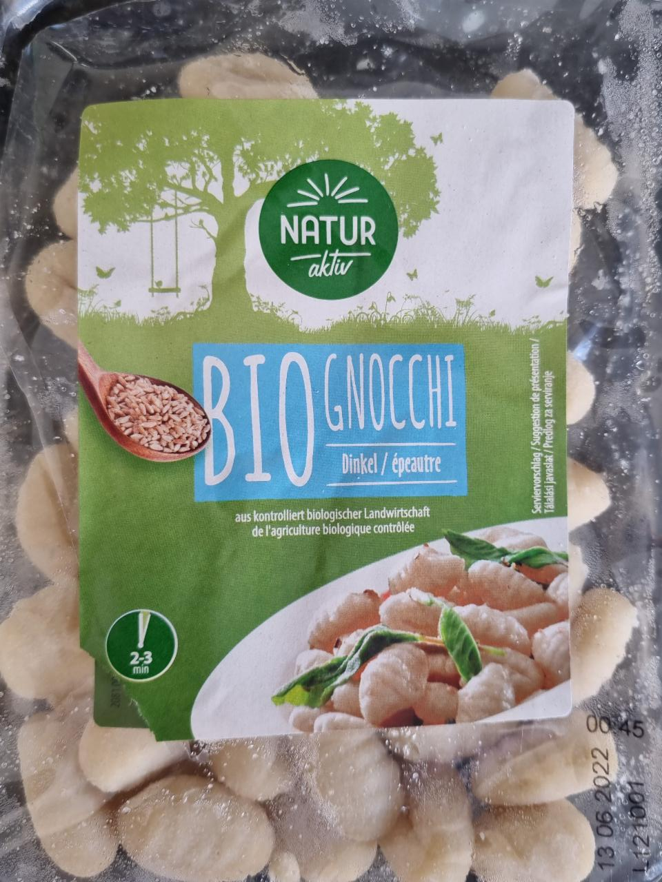 Fotografie - Bio Gnocchi Dinkel Natur aktiv