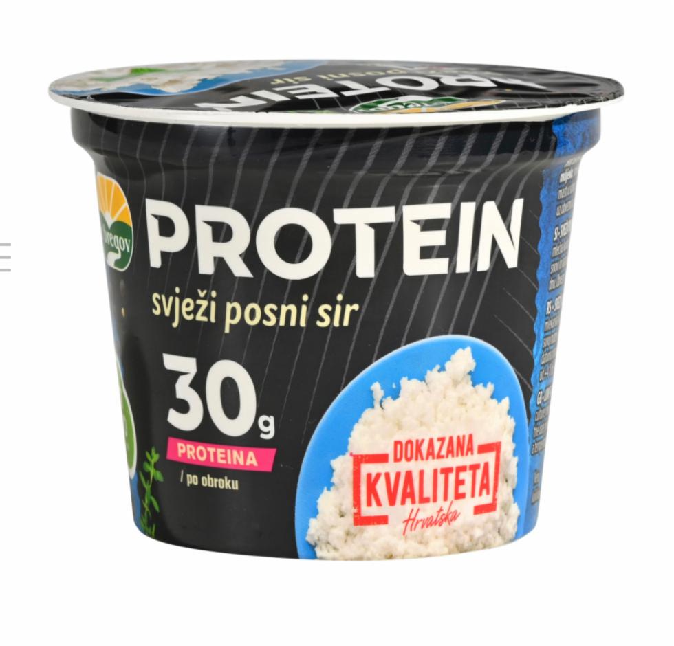 Fotografie - Protein svježi posni sir 30g proteina Z bregov