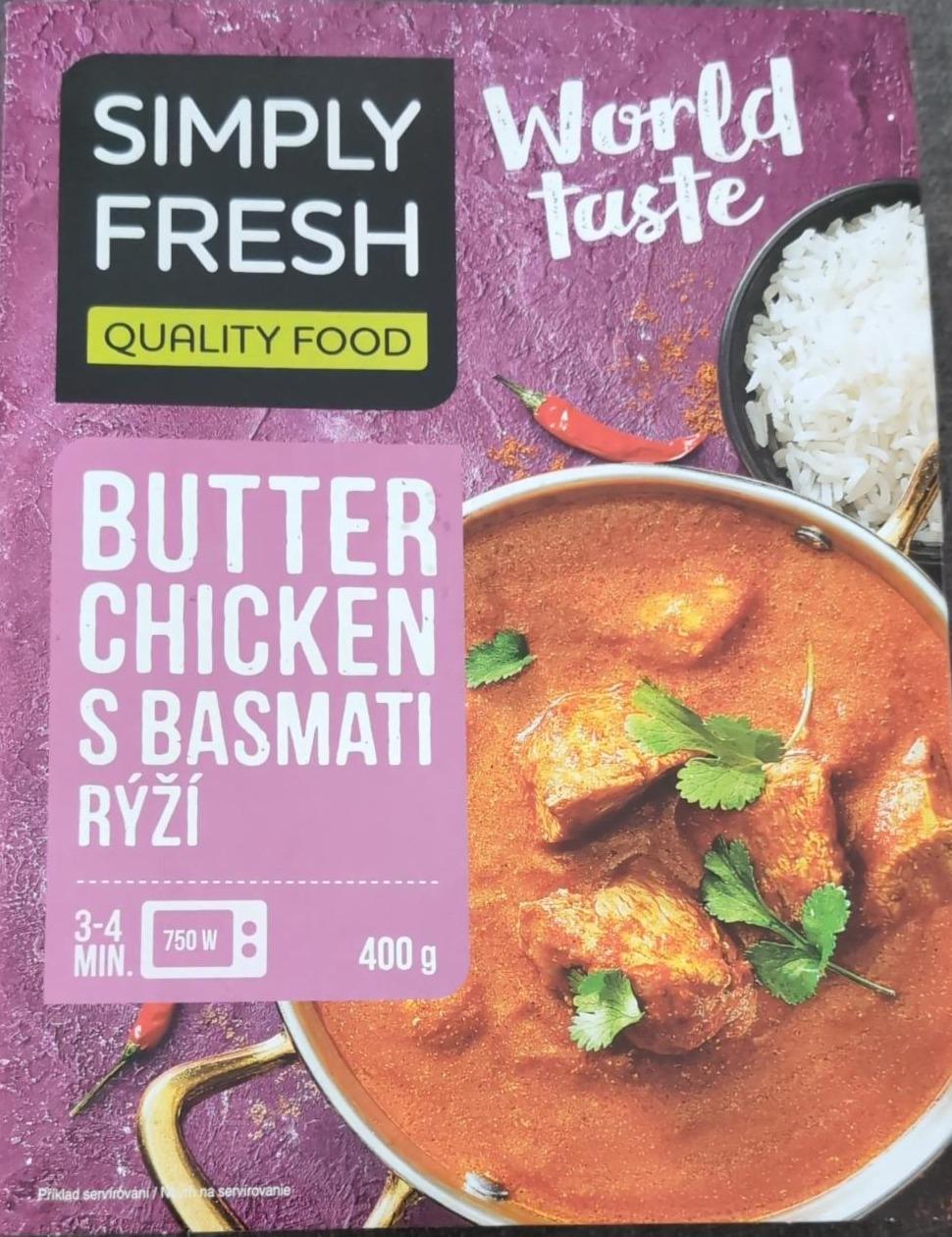 Fotografie - Butter chicken s basmati rýží Simply Fresh