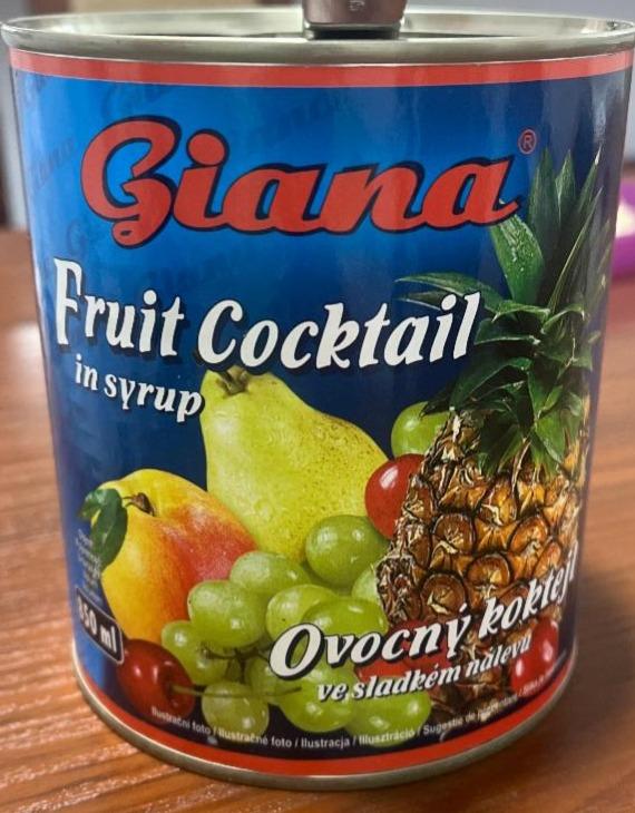 Fotografie - Fruit Cocktail in syrup Giana