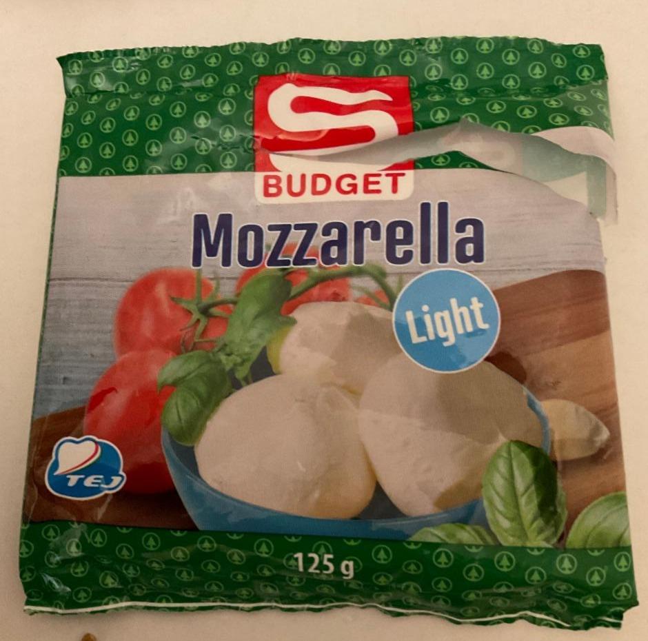 Fotografie - Mozzarella light S Budget