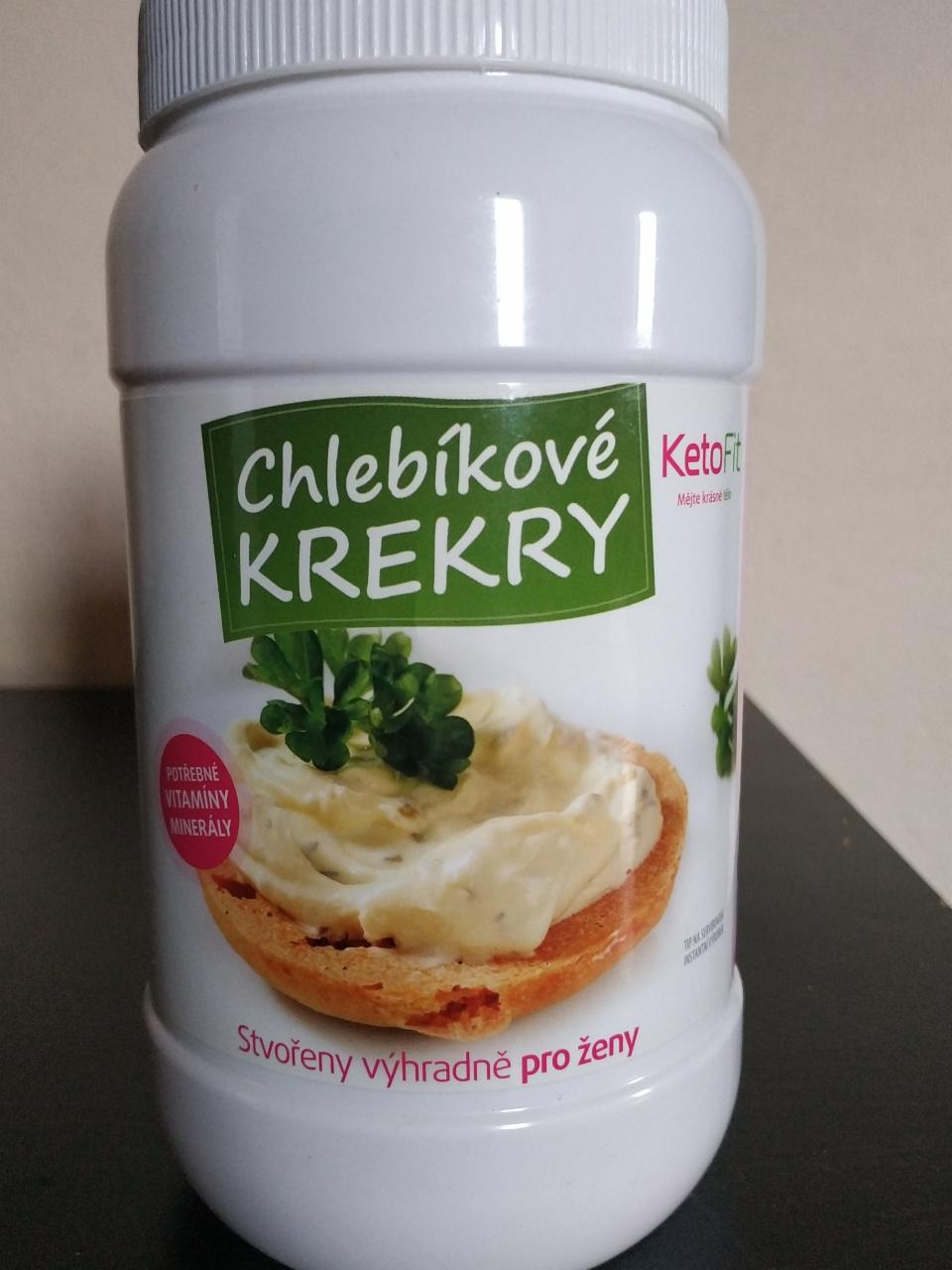 Fotografie - Chlebíkové krekry KetoFit