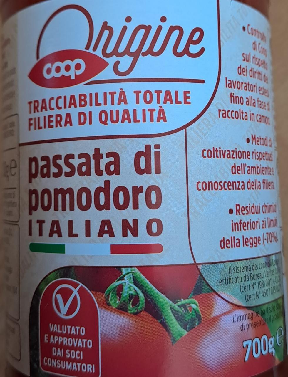 Fotografie - Passata di pomodoro Italiano Coop