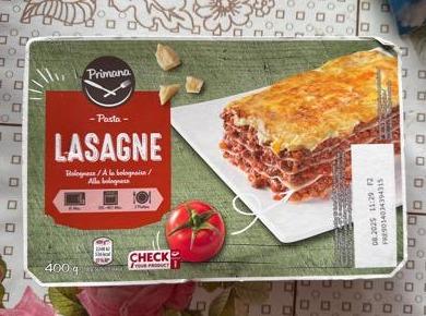 Fotografie - Lasagne Primana