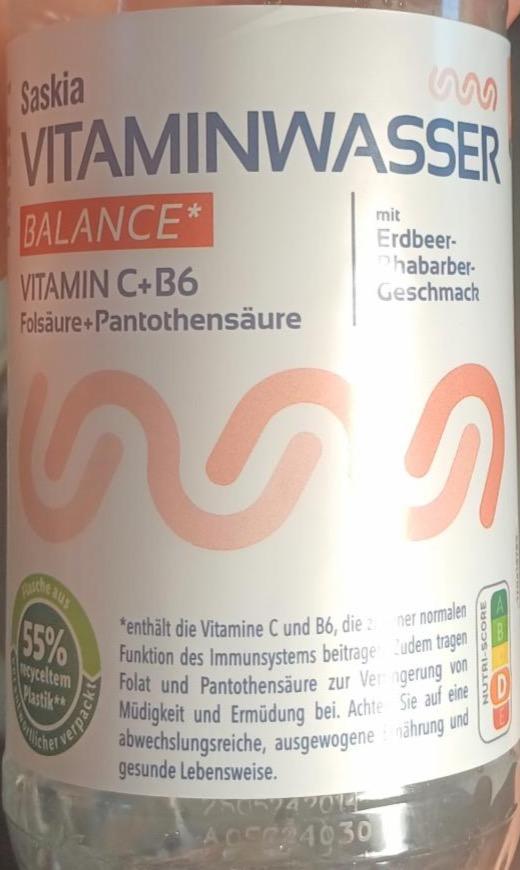 Fotografie - Vitaminwasser Balance Saskia