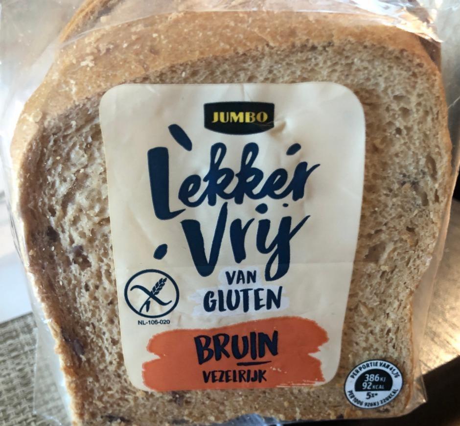 Fotografie - Lekker Vrij Van Gluten Bruin Jumbo