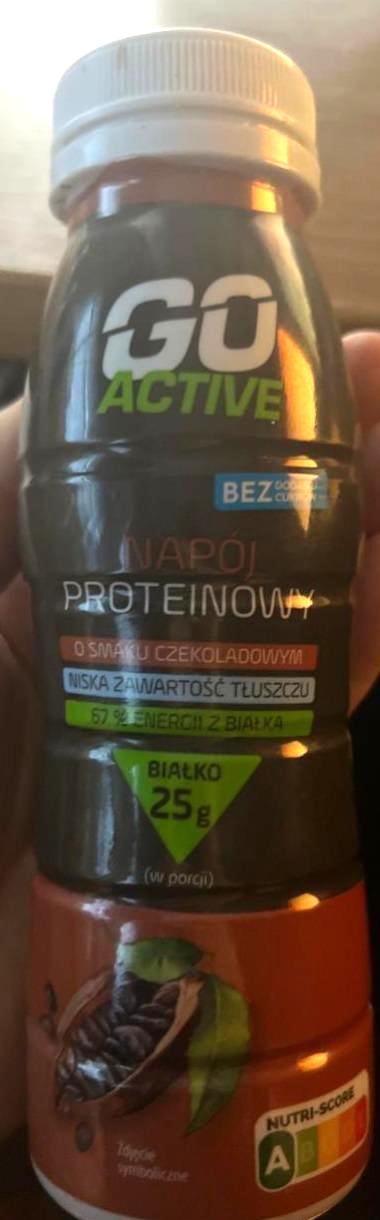 Fotografie - Napój proteinowy o smaku czekoladowym Go Active