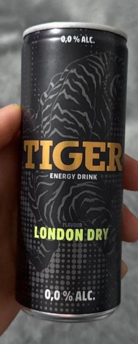 Fotografie - Tiger Energy Flavour Drink London Dry