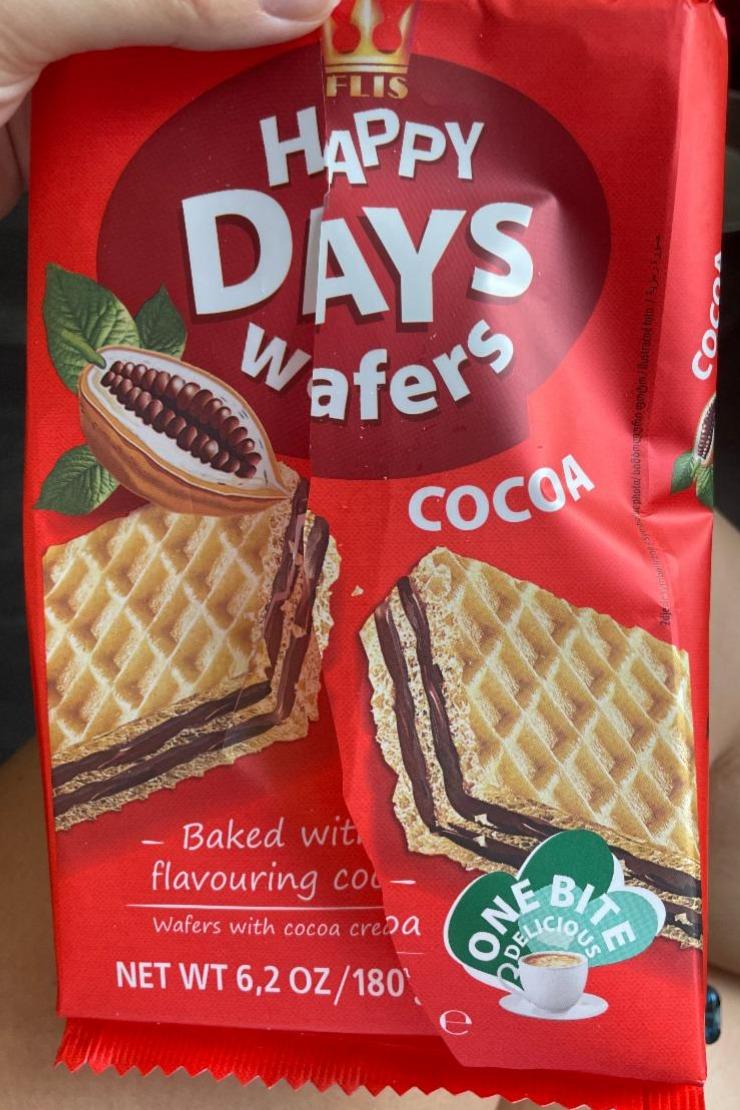 Fotografie - Happy Days Wafers Cocoa Flis