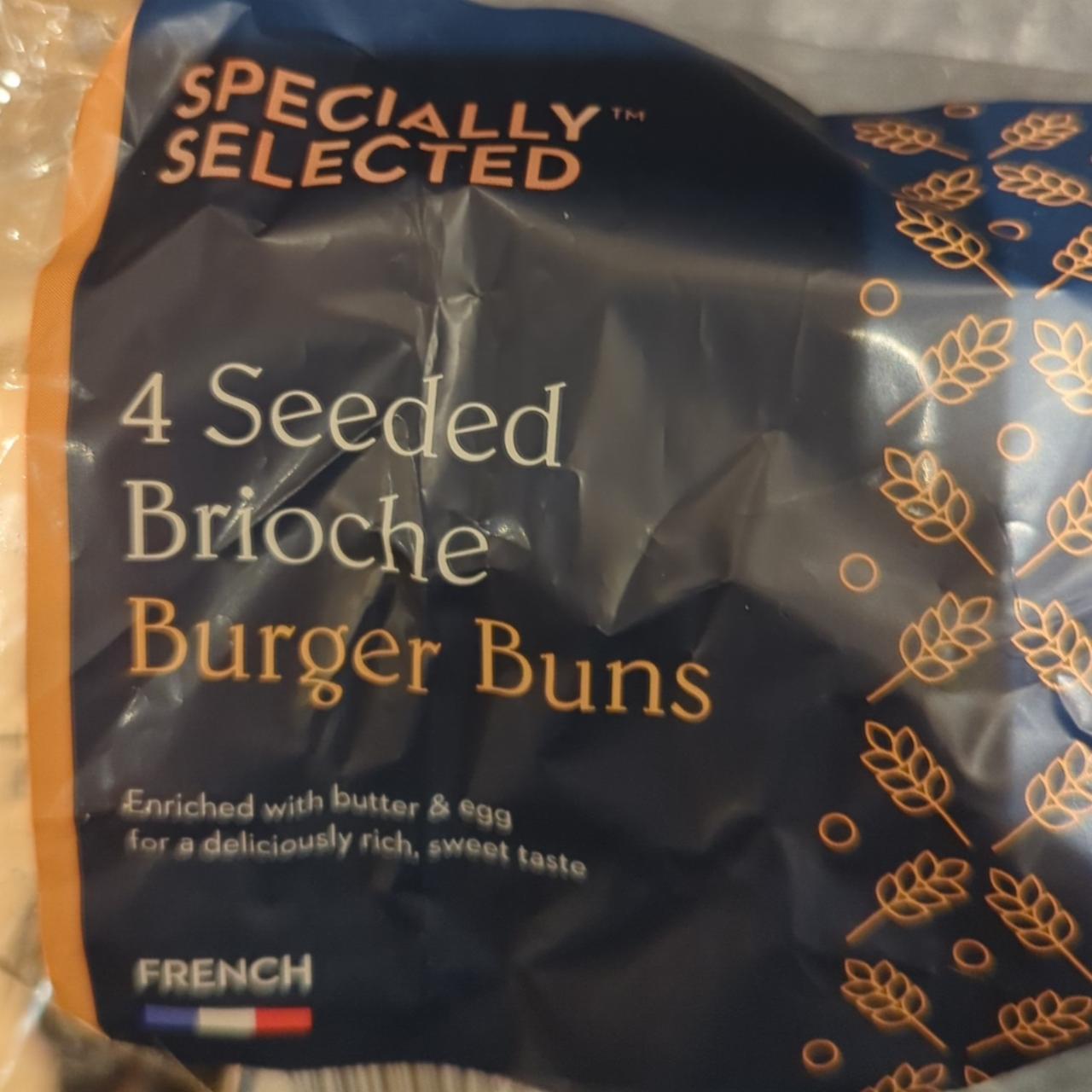 Fotografie - Seeded Brioche Burger Bun French