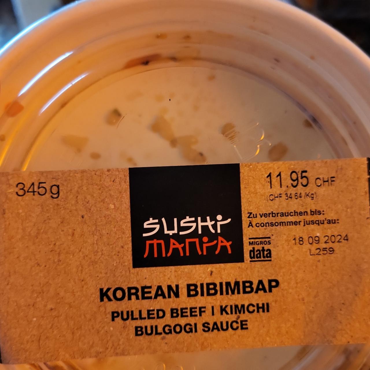 Fotografie - Korean Bibimbap Sushi Mania