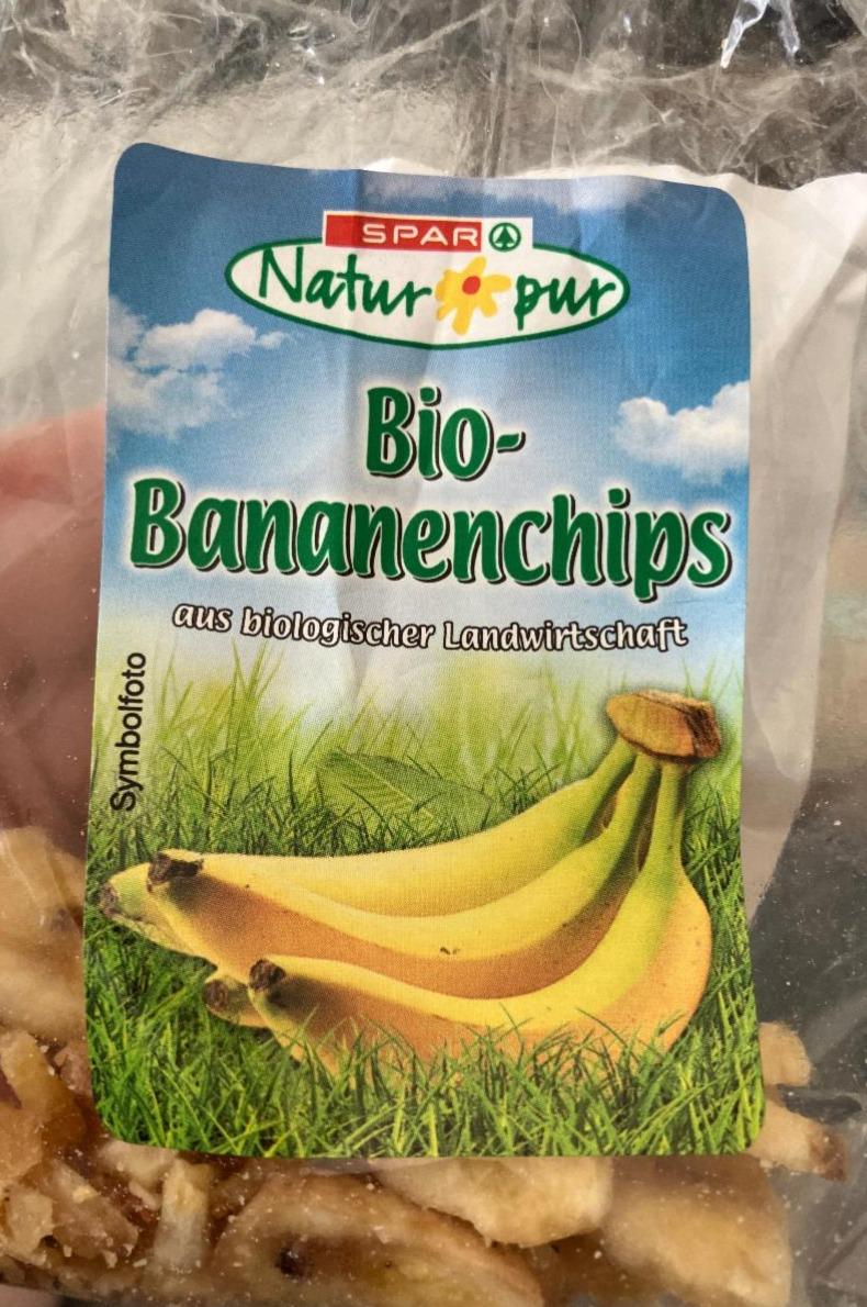 Fotografie - Bio-Bananenchips Spar Natur pur