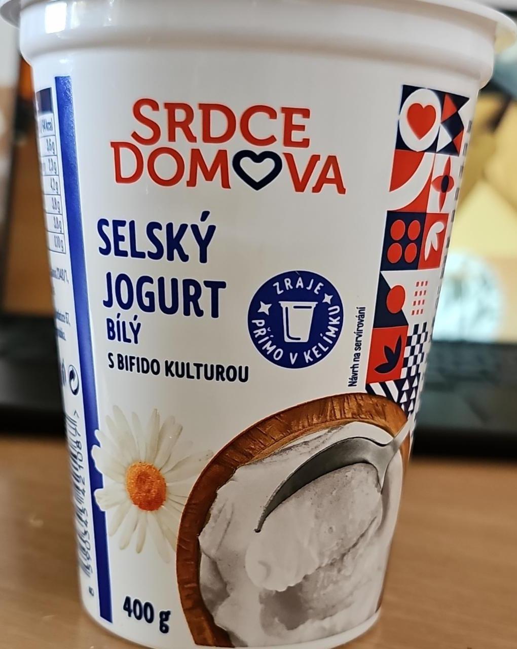 Fotografie - Selský Jogurt Bílý Srdce domova