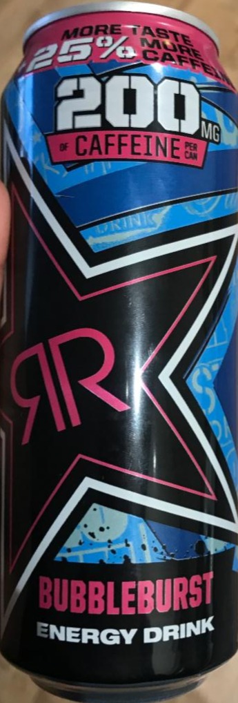 Fotografie - Bubbleburst Energy Drink Rockstar