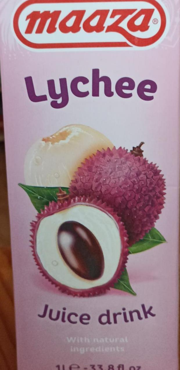 Fotografie - Lychee Juice drink Maaza